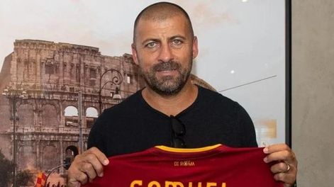 Dybala se entrenó con una visita de lujo: Walter Samuel