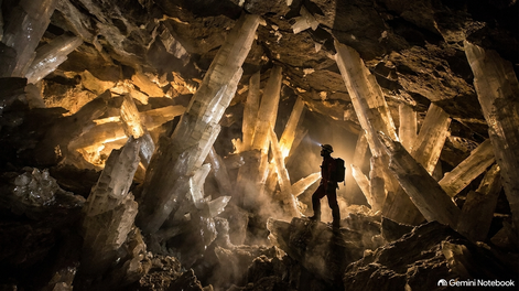 ¿Cómo se descubrió la Cueva de los Cristales de Naica? La maravilla oculta a 300 metros bajo tierra.