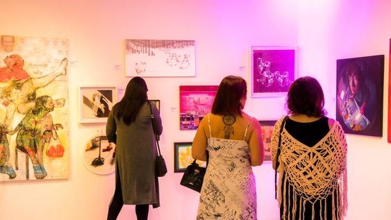 La agenda cultural de San Juan ofrece interesantes exposiciones de artes visuales, como Trayectoria Juego de Damas, en el Espacio Carrascal