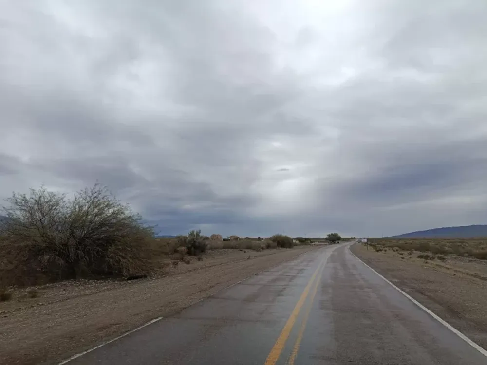 Ruta 40, Villicum-Talacasto. (Foto Vialidad Nacional)