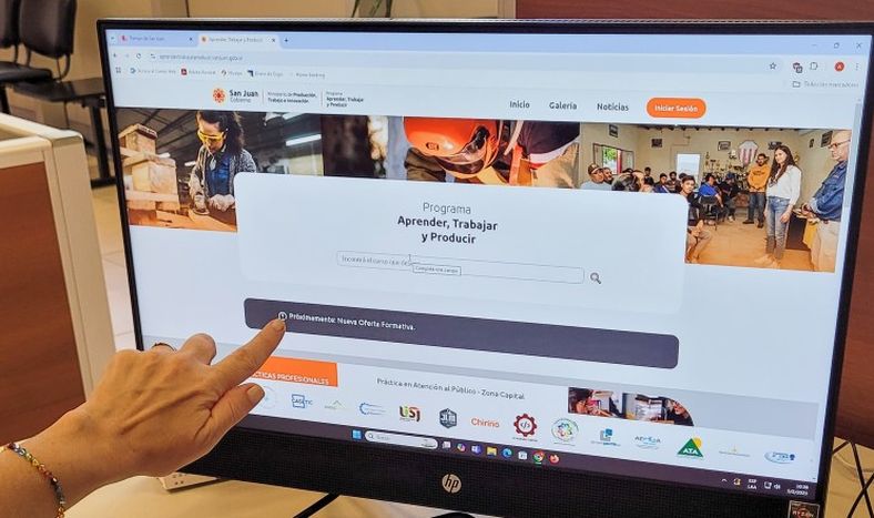 El martes 10 de marzo, desde las 9, estarán habilitadas las inscripciones para los talleres de capacitación gratis que lanza el Gobierno de San Juan.
