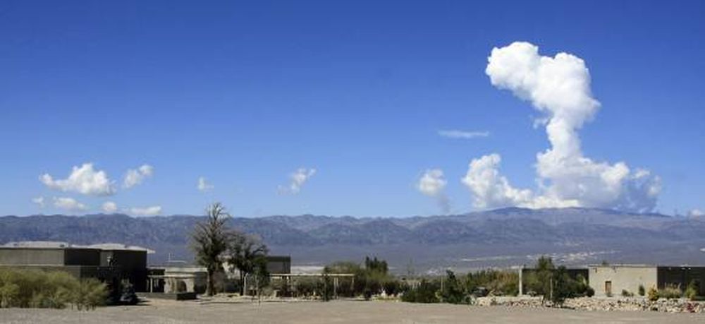 Un pueblo termal, entre la tierra y el cielo