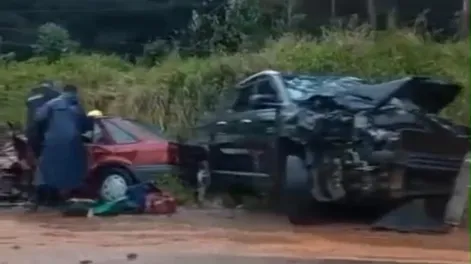 Un hombre y su hija murieron en un accidente en El Soberbio: dos personas permanecen gravemente heridas