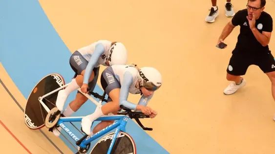 “Majo” Quiroga acarició el oro