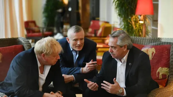 Alberto chocó de frente con el no de Boris por Malvinas