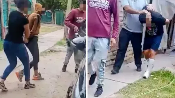 Sarmiento y Núñez fueron capturados en el barrio Huarpes.