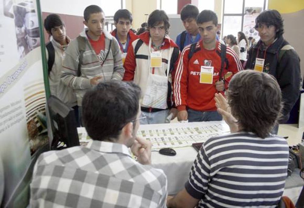Salida laboral: lo más  consultado en la feria
