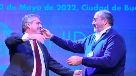 Alberto Fernández estará el viernes en la CGT para un acto por el aniversario de la muerte de Perón