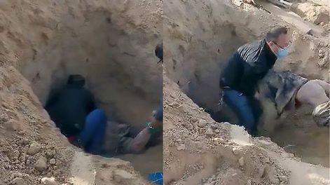 Tiene 79 años, su hijo la enterró viva y sobrevivió 3 días bajo tierra