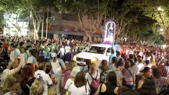 Tradición. Mañana, 8 de diciembre, a las 5  se hará la procesión por María.