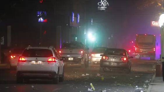 Un fuerte viento Sur llegó de modo sorpresivo al Gran San Juan