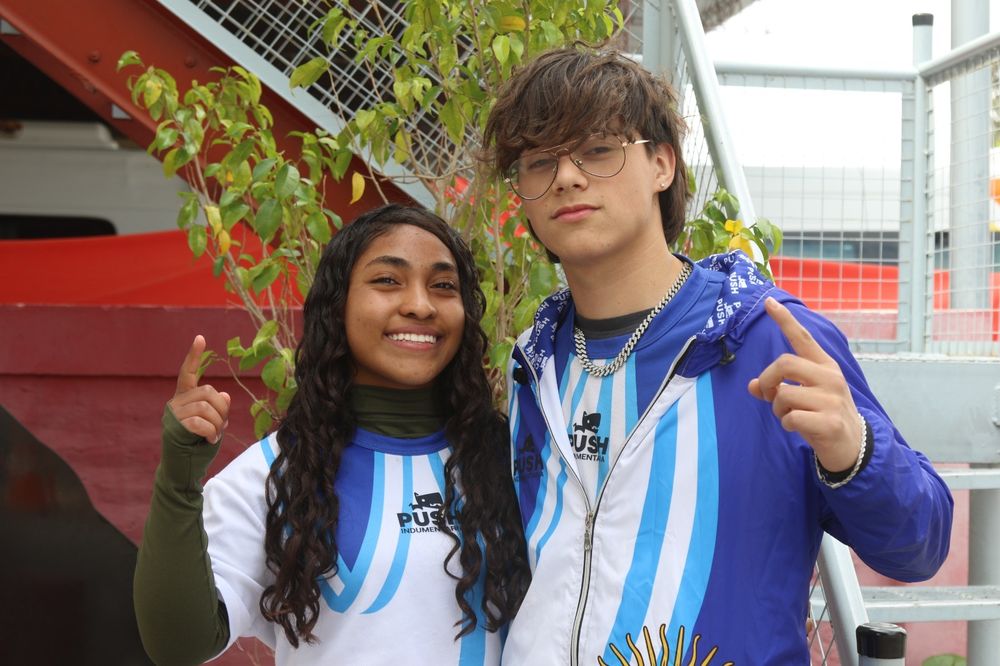 A Suecia. Los luchadores sanjuaninos Kiara Ozán y Lisandro Funes competirán en Suecia.