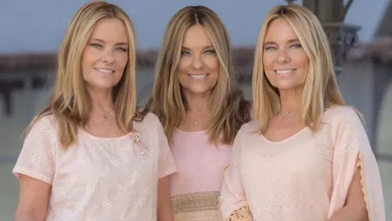 Las trillizas de oro levantan la temperatura en la playa con sus bikinis