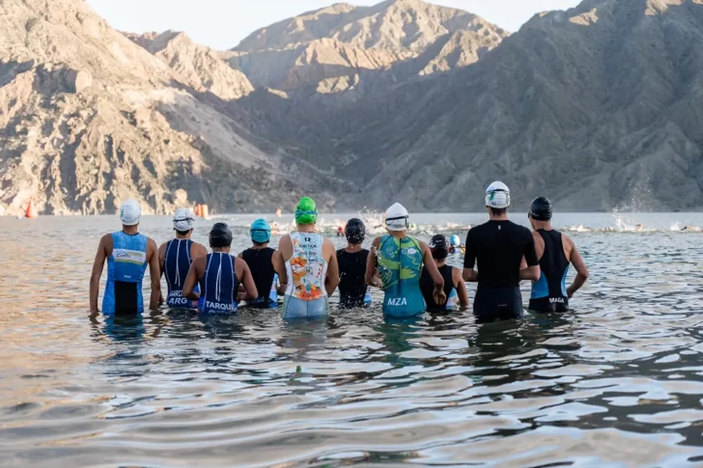 Punta Negra fue escenario de una multitudinaria fiesta del triatlón