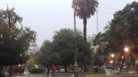 La lluvia y el viento le pusieron un freno a la ola de calor y la máxima será de 27º