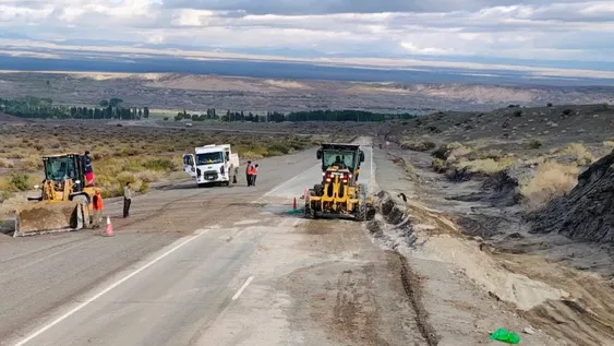 Vialidad Nacional realizó trabajos en rutas. (Archivo)
