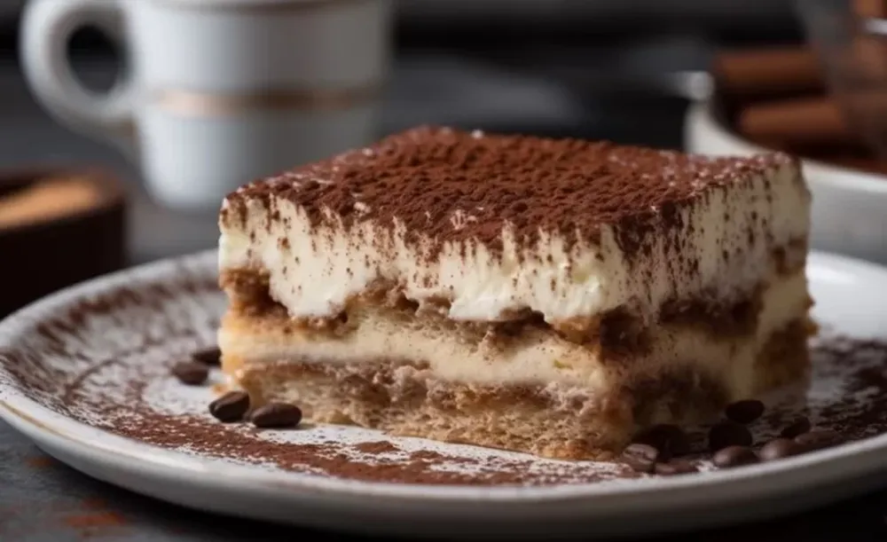El tiramisú es un postre clásico italiano.