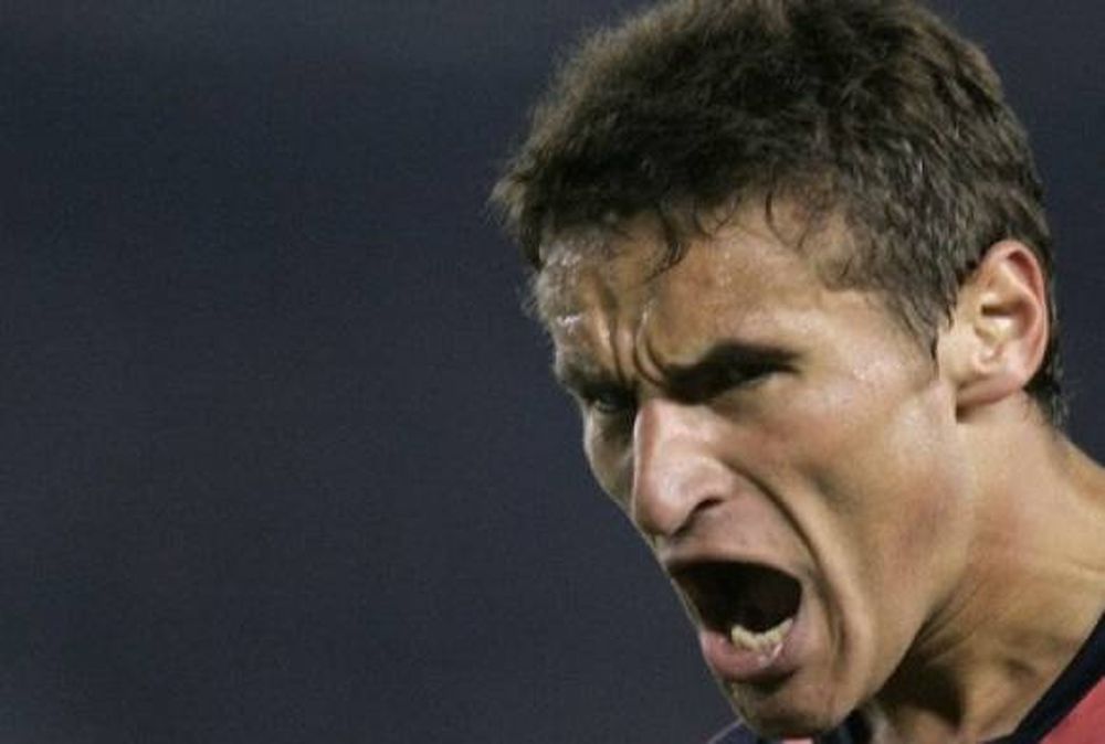 Bergessio gritó su primer tanto