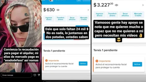 Una youtuber les pidió a sus seguidores que le paguen el alquiler y juntó la plata en horas