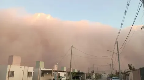El fuerte viento del pasado viernes.