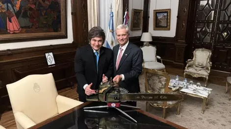 Javier Milei recibió en Casa Rosada a  José Kast, el presidente electo de Chile