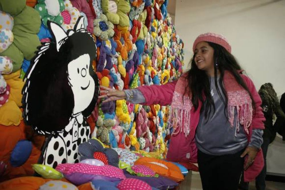 Mafalda ya recibe visitas