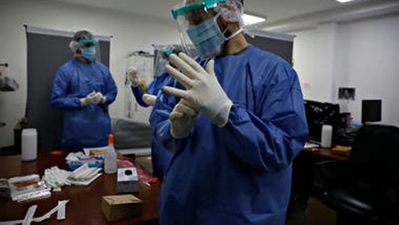 Bajo reporte de contagios