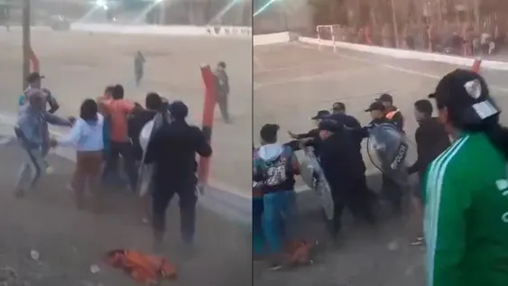 Batalla campal en el fútbol calingastino: Horizontes Juveniles se desligó