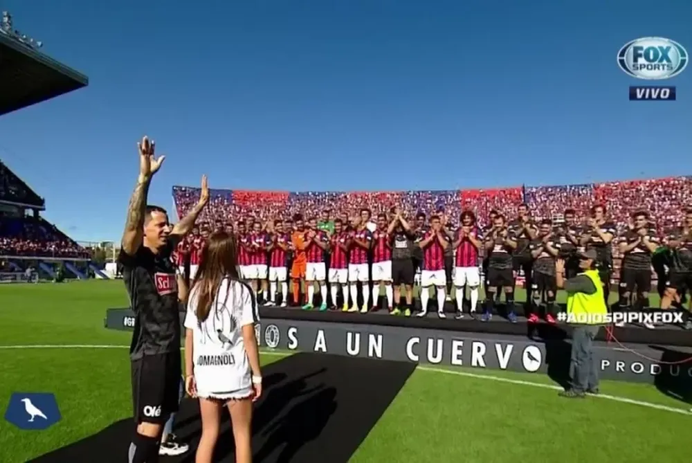 La emoción de Romagnoli al despedirse de la gente de San Lorenzo