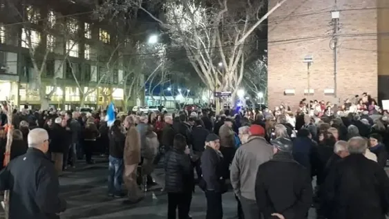 Así se vivió en San Juan la marcha para pedir por el desafuero de CFK