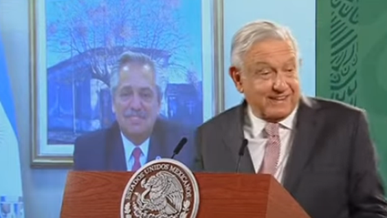 Fernández y López Obrador anunciaron envíos de vacunas de AstraZeneca de México al país