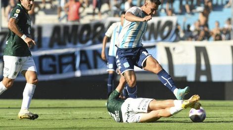 Racing derrotó a Sarmiento en el Cilindro y se reacomodó en las posiciones