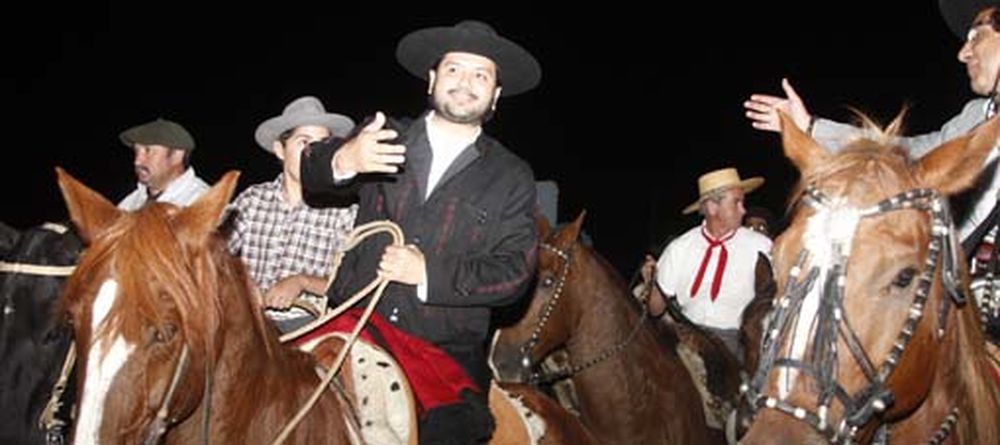 La Cabalgata de la Fe se instaló en el predio de Caucete y mañana partirá rumbo a la Difunta Correa