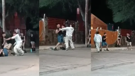 Desmanes enfiesta estudiantil.