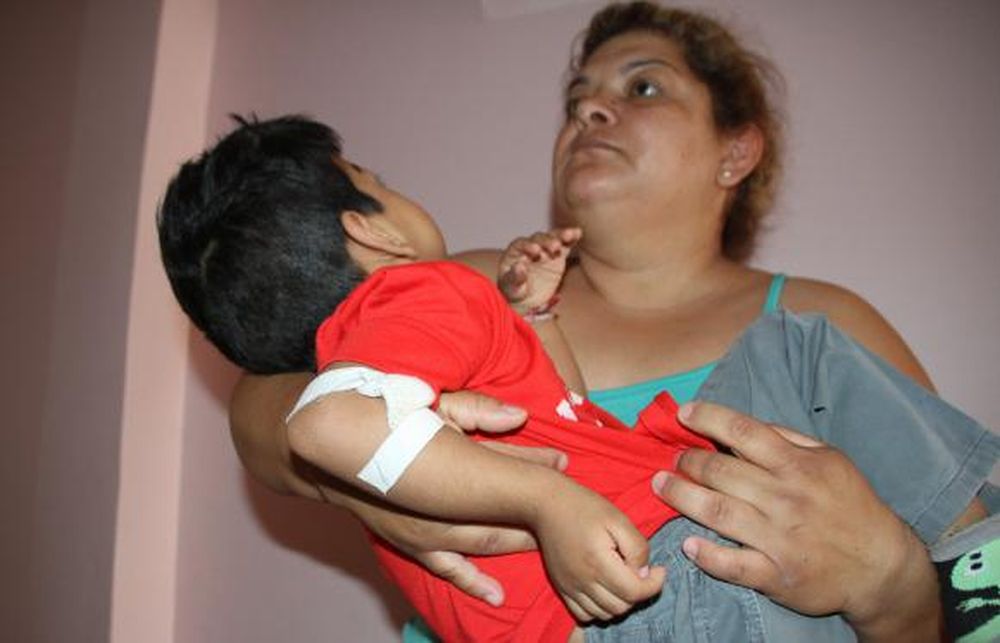 Hieren a niño discapacitado de un piedrazo en una pelea