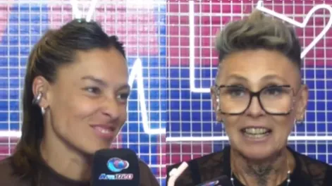 Macarena Flores y su madre, Karina Palacio.