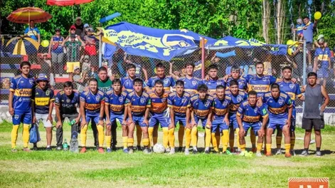 Regreso. Sportivo Pismanta de Las Flores estará nuevamente en la Copa de Clubes Campeones que comienza el 18.