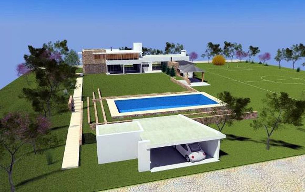 Una casa de fin de semana