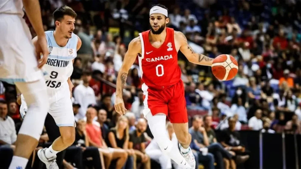 Argentina perdió frente a Canadá y buscará revancha el lunes ante Bahamas
