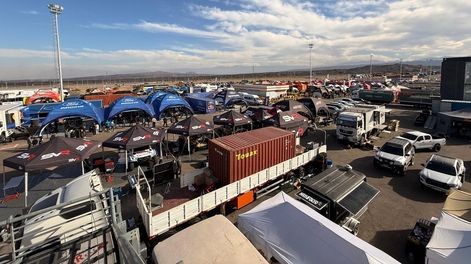 Espectáculo. El autódromo San Juan Villicum mostró todo el esplendor del Desafío Ruta 40.
