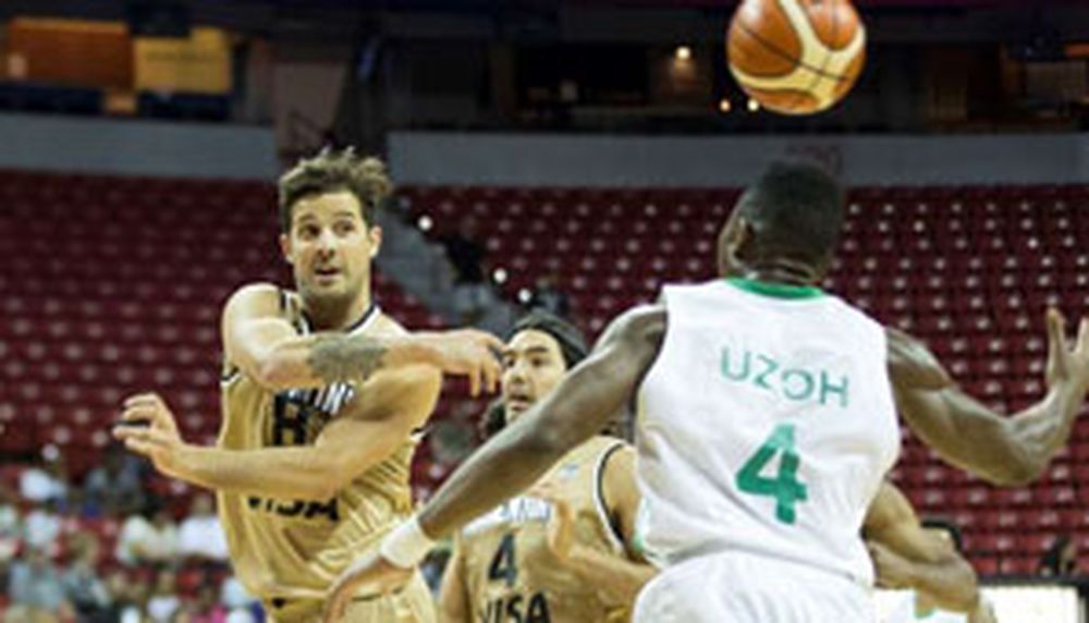 La Selección de básquet perdió con Nigeria en su primer amistoso