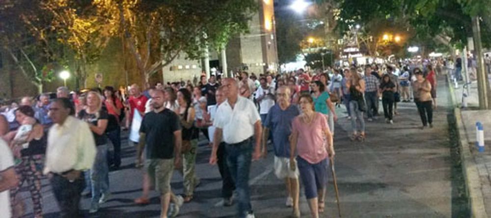 San Juan hizo sentir su repudio y pidió justicia por la muerte de Nisman