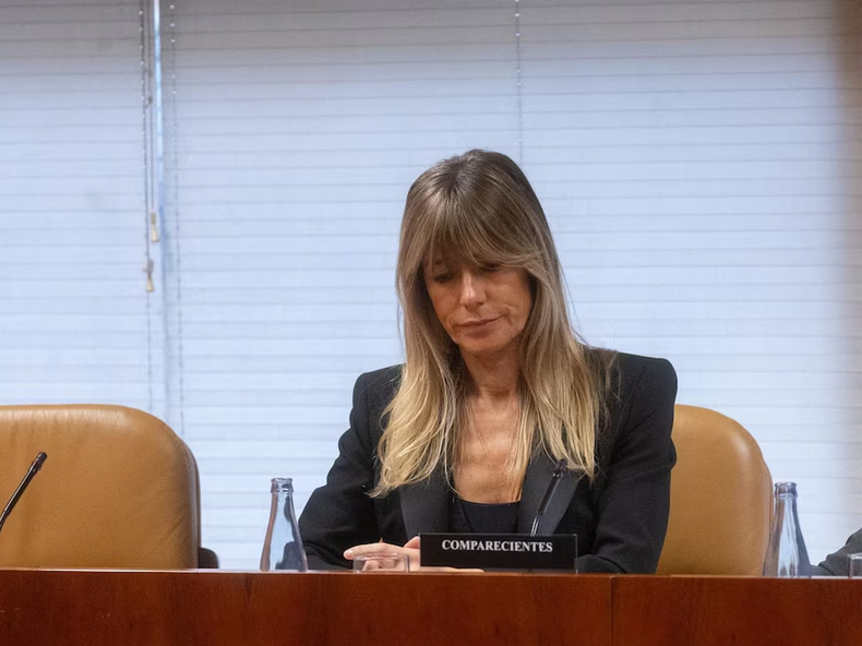 La mujer del presidente del Gobierno, Begoña Gómez. (Eduardo Parra / Europa Press)