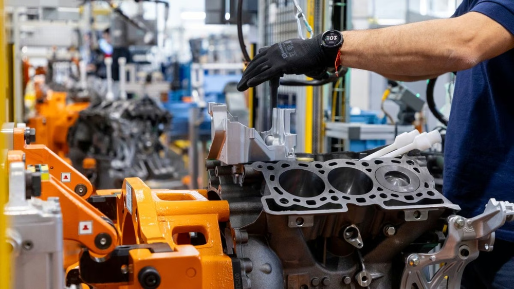 La actividad industrial acumula una caída del 3% durante los primeros ocho meses de 2026.