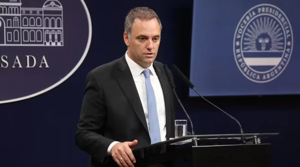 Manuel Adorni, jefe de Gabinete.