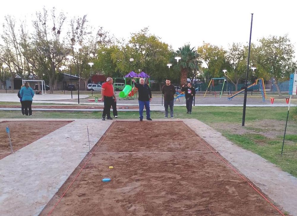 En la apertura del 1º Torneo Provincial de Tejo, en Rivadavia, se inaugurarán canchas en el camping que se sumarán a las que hay en las plazas.
