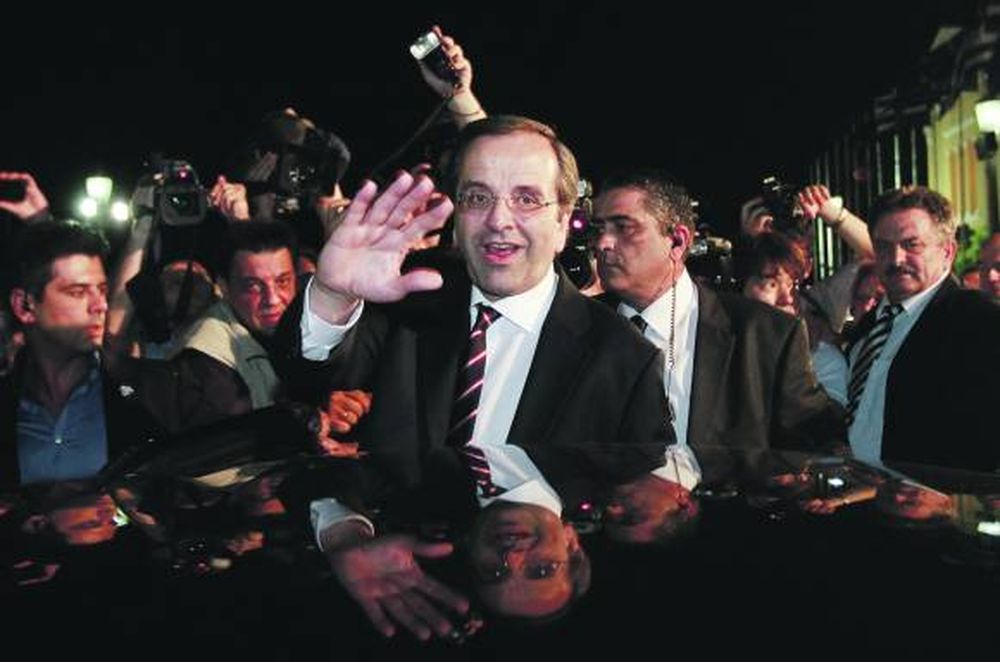 Triunfo conservador  en comicios griegos