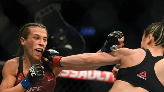 El irreconocible rostro de una polaca que protagonizó una pelea por el título de UFC