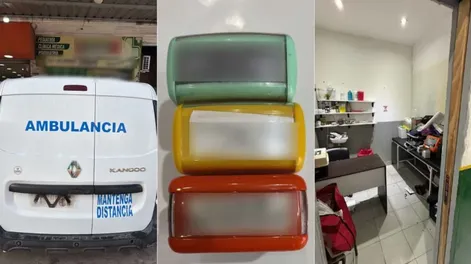 Desbaratan una red de atención médica privada que operaba con falsos médicos y una ambulancia