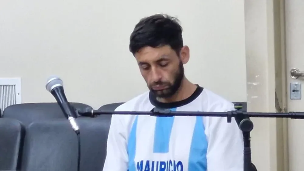 Maximiliano Exequiel Alé, acusado de intento de femicidio en Santa Lucía.&nbsp;